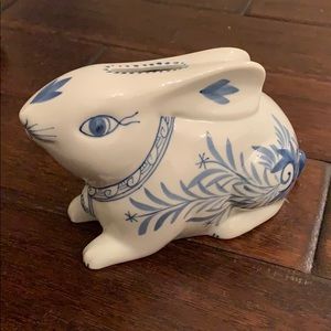 Strata Group Ceramic Hand painted Bunny Coin Bank